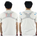 Ver imagem 2 de Corretor Postural Inteligente Vibratorio Sensor Ajustavel Coluna Postura Cinta Alinhamento Adulto