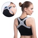 Ver imagem 1 de Corretor Postural Inteligente Vibratorio Sensor Ajustavel Coluna Postura Cinta Alinhamento Adulto