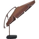 Ver imagem 3 de Ombrelone Lateral Grande Buzios 3m P/ Praia, Piscina, Jardim:marrom