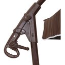 Ver imagem 6 de Ombrelone Lateral Grande Buzios 3m P/ Praia, Piscina, Jardim:marrom