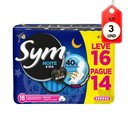 Ver imagem 1 de Kit C/03 Sym Noite & Dia Absorvente Suave C/ Abas C/16