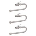 Ver imagem 1 de Kit 3 Engate Flexível Registro Pvc Branco 1/2'' 40cm Estrela