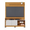 Ver imagem 1 de Estante Home Jurerê 1.5 para Sala de Tv até 65 Polegadas Naturale Off White Matte Colibri