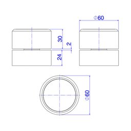 Acabamento Para Registro De Gaveta Deca You 4900.Bl104.Pq.Mt Redondo 1/2", 3/4" E 1" Black Matte - 3 Acabamento Para Registro De Gaveta Deca You 4900.Bl104.Pq.Mt Redondo 1/2", 3/4" E 1" Black Matte - 3