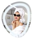Ver imagem 1 de Espelho Orgânico Iluminado 2 Led Touch Screen 700x580mm:quente+frio