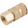 Engate Rápido Fêmea 1/4" Npt Latão Esfera Cartela - Vonder - 2