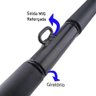 Conjunto Barra Halter 40cm + Barra Reta Crossover Academia - 3