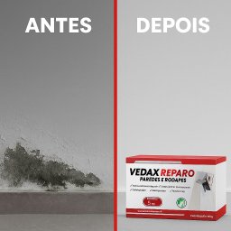 Vedax Reparo 12kg Argamassa Impermeabilizante para Paredes e Rodapés – Uso Interno e Externo - 2