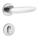 Ver imagem 1 de Conjunto de Fechadura 515p St2 55mm Cromado Brilhante La Fonte