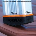 Ver imagem 3 de Sapata Escada Alumínio 70x25mm Nylon 2 Sapatas