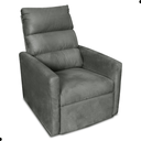 Ver imagem 4 de Poltrona Lyon 2 Estágios Reclinável Suede Chumbo 69x90cm para Sala e Descanso