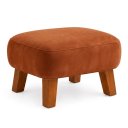 Ver imagem 7 de Poltrona Amamentação Soft Suede Base Balanço com Puff:Terracota