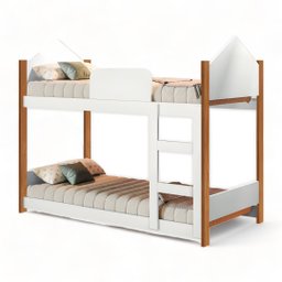 Beliche Magia Branca e Nature com 02 Colchões Gabrielli - 2