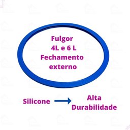 Borracha de Silicone Panela de Pressão Fulgor de Fechamento Externo 4l / 6l - 2