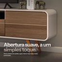 Ver imagem 7 de Rack para Sala Bancada de TV 85 pol 220cm Alissa H01 D’Rossi