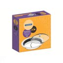 Ver imagem 3 de Prato Fundo Tramontina Ciclo em Aço Inox com Tampa de Vidro 30 Cm Tramontina