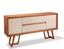 Ver imagem 3 de Balcão Buffet Valência 200cm Amêndoa/off White