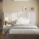 Ver imagem 2 de Cabeceira Sleep Movelove Cama Solteiro + Criado Suspenso