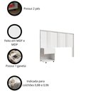 Ver imagem 3 de Cabeceira Sleep Movelove Cama Solteiro + Criado Suspenso