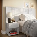 Ver imagem 1 de Cabeceira Sleep Movelove Cama Solteiro + Criado Suspenso