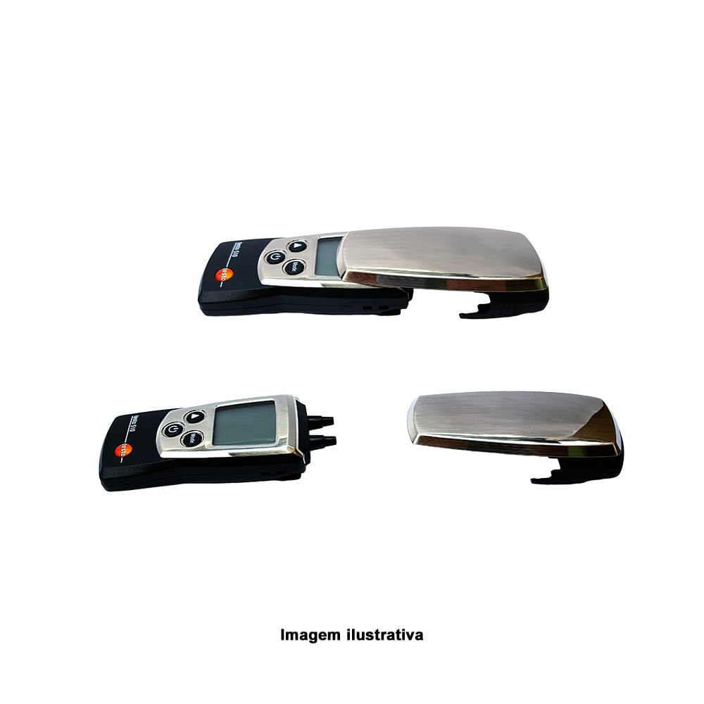 Manômetro de Pressão Diferencial Capacidade 0-100 hPa com capa de proteção e kit de mangueiras - 4