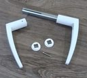 Ver imagem 5 de Maçaneta para Fechadura de Porta Universal Branco Stam