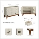 Ver imagem 2 de Cozinha Modulada 2 Peças - Off White