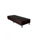 Ver imagem 2 de Cama Base Box Solteiro Cama Box Base Simples Estrutura em Madeira Suede Marrom