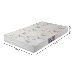 Colchão Solteiro GAZIN De Espuma D20 Supreme Azul 88x188x12cm - 2