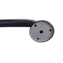 Ver imagem 5 de Alça de Apoio Barra Inox Preto Fosco 70cm Banheiro Acessibilidade Idoso Cadeirante Corrimao Gestante