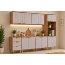 Ver imagem 1 de Cozinha Completa 5 Peças Elena CZ546 Cinamomo/Off White MGM