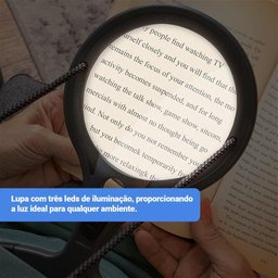 Lupa para Pescoço com Luz de Led Lente 7x com Alça Carson - 2