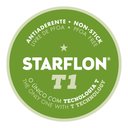 Ver imagem 2 de Jogo de Frigideiras Tramontina Loreto Alumínio Antiaderente Starflon Vermelho 3 Peças - Espátula Tra