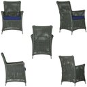 Ver imagem 5 de 2 Poltronas e 1 Mesa Igapó em Alumínio Pintura Fendi Corda Náutica Estofado 10