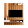Painel Ripado Tv até 65 Polegadas com Led Nature Pérola Foster Shop Jm - 2