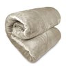 Manta Queen Microfibra Coberta Lisa Soft 300G Veludo Toque de Seda Corttex Cobertor - Manta - Manta  - 2