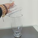 Ver imagem 7 de Potiche Decorativo de Vidro Transparente 35x17x17cm Tampa Enfeite Sala Mesa