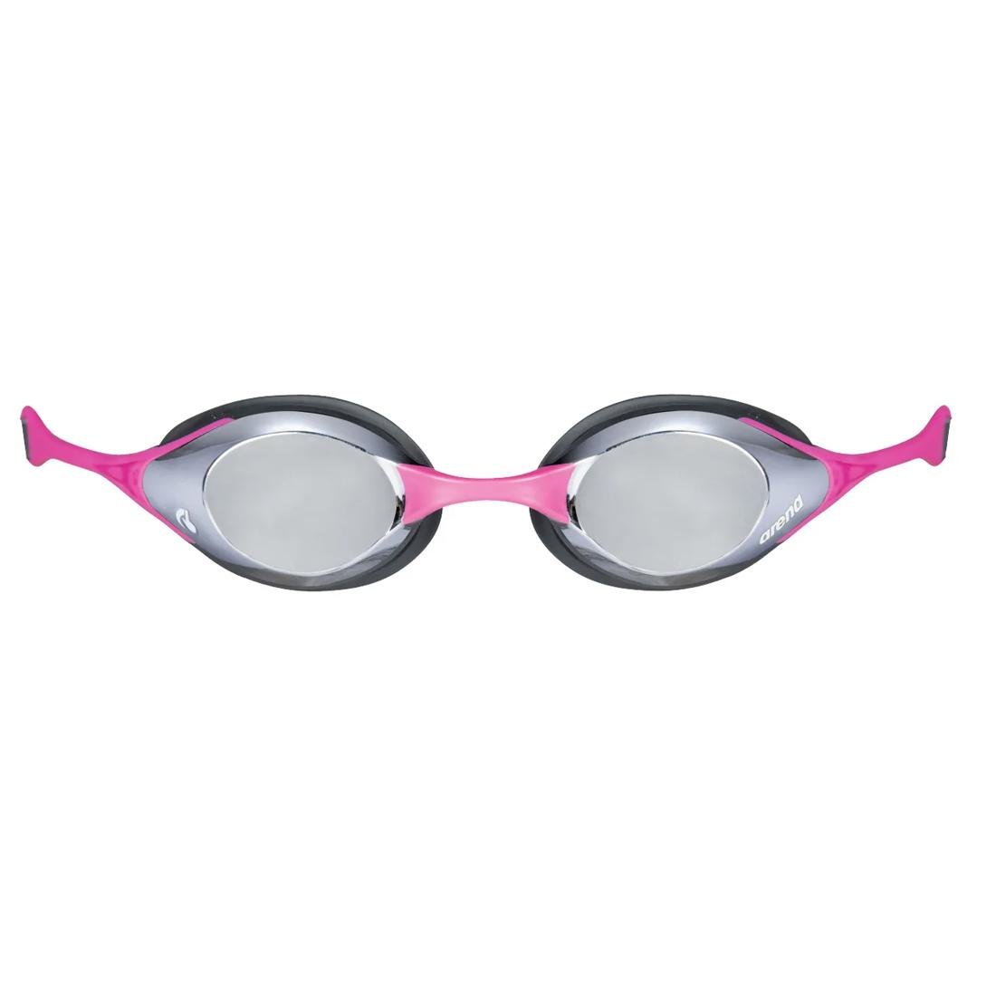 Óculos de Natação Cobra SWIPE Lente Mirror Prata Arena Preto - 1