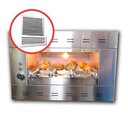 Ver imagem 2 de Churrasqueira Elétrica de Embutir Suprema 04 e Silenciosa com Painel Ventilado Cinza Titan 46L 220V