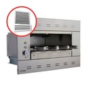 Ver imagem 1 de Churrasqueira Elétrica de Embutir Suprema 04 e Silenciosa com Painel Ventilado Cinza Titan 46L 220V