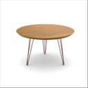 Ver imagem 5 de Conjunto Mesa Lateral/apoio/centro Decorativa Evolution Cinamomo com Pés Metálicos - Patrimar Móveis