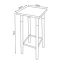 Ver imagem 6 de Kit 2 Banquetas Bistro Industrial Colors Ferro e Madeira Maciça - Vermelha