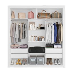 Closet Casal 4 Gavetas Amoudi Móveis - 2