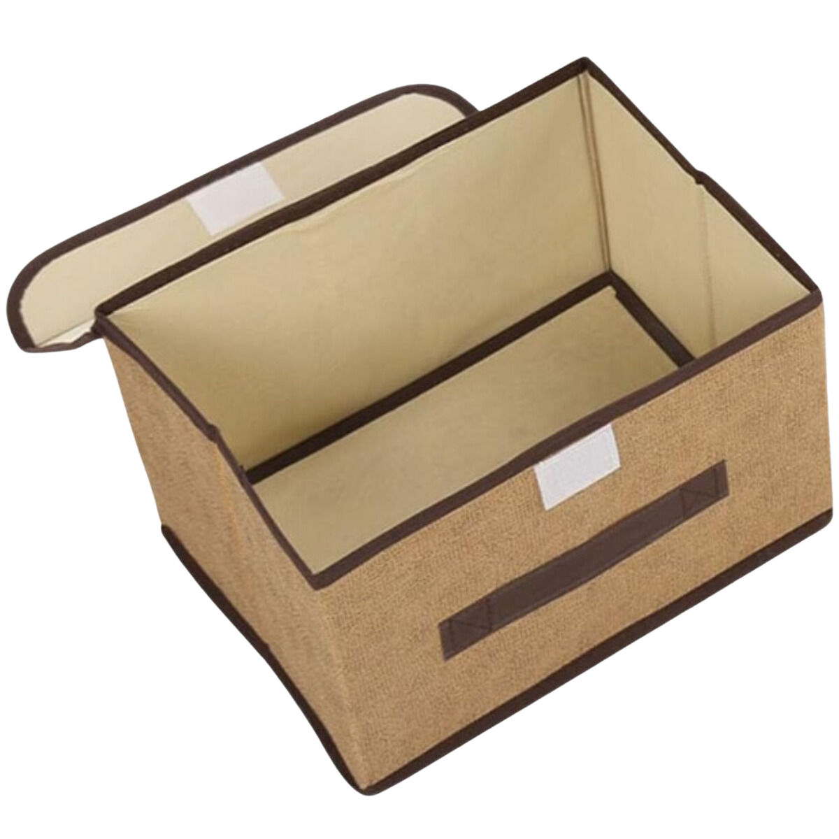 Caixa Organizadora Multiuso Organiz Tnt com Tampa 27x19x16cm:marrom - 3