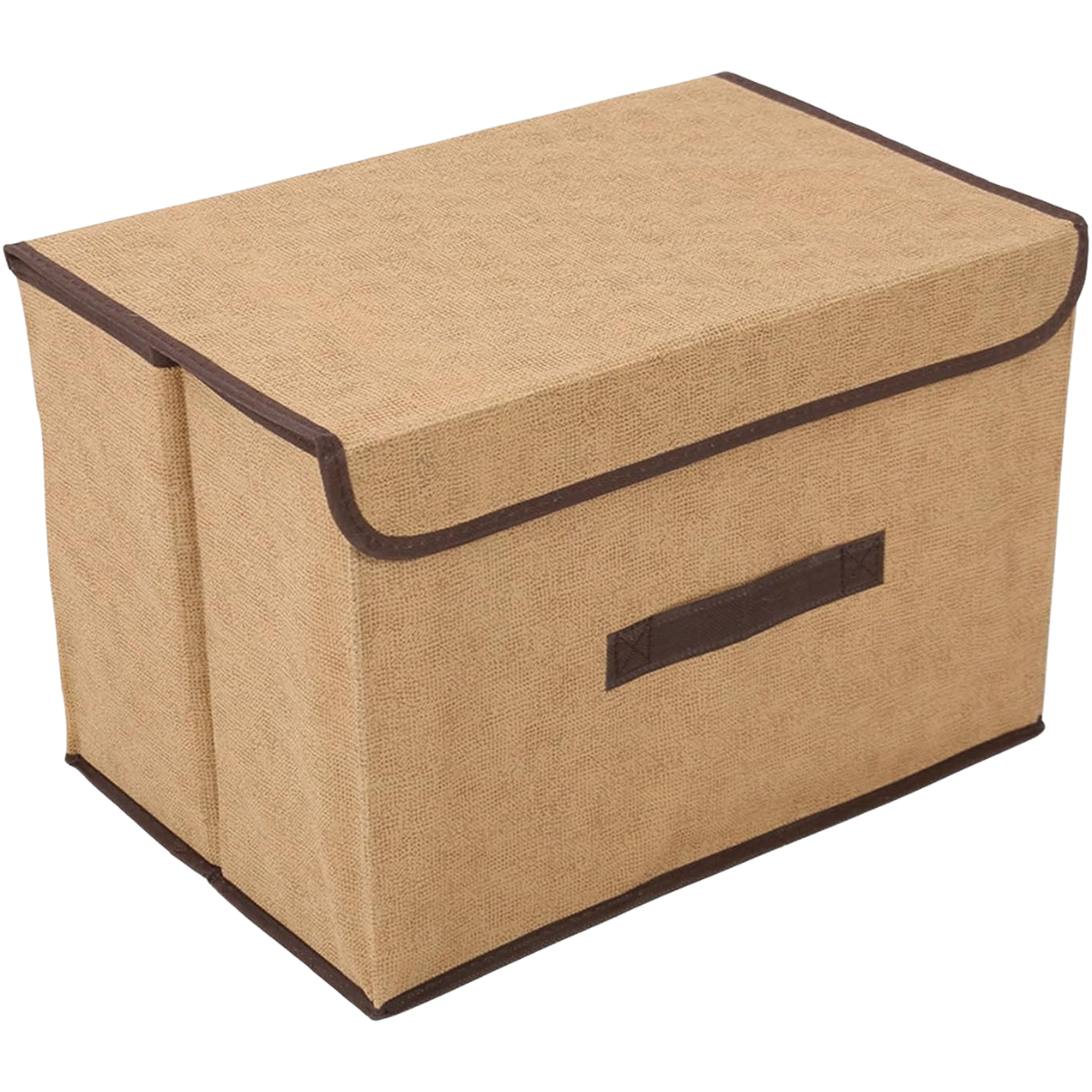 Caixa Organizadora Multiuso Organiz Tnt com Tampa 27x19x16cm:marrom - 4