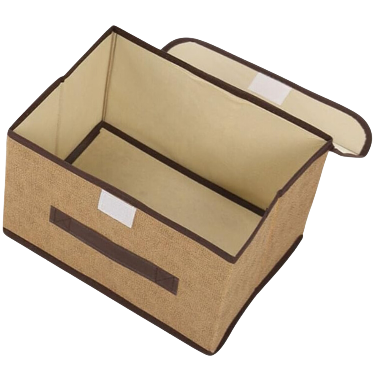 Caixa Organizadora Multiuso Organiz Tnt com Tampa 27x19x16cm:marrom - 5