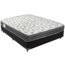 Ver imagem 1 de Cama Box e Colchão Iso100 Espuma D33 Viúvo Ortobom: Preto