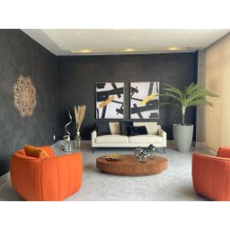 Decor Colors Tinta Efeito Cimento Queimado Diamantado Diamante Negro1,6kg - 7