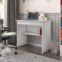 Ver imagem 1 de Mesinha Computador Multiuso Quarto Sala Escritorio 1 Gaveta