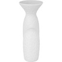 Ver imagem 5 de Vaso Decorativo Cachepô 9x15x9cm Cerâmica Branco